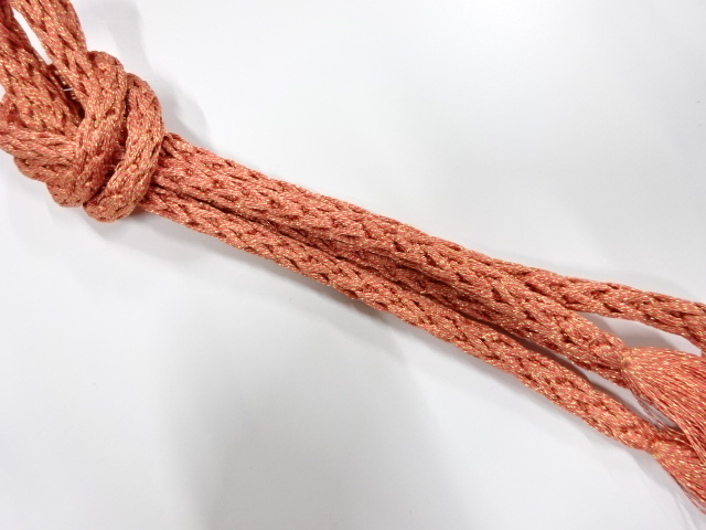 正絹　手組帯締め